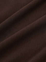 Reiss Coco Brown Bless Cotton Crew-Neck Tailored-Fit T-Shirt - Image 7 of 7