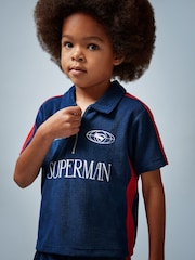 Superman | Reiss Towelling Polo Shirt - Image 2 of 4