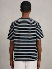 Reiss White/Navy Woodhall T-Shirt - Image 5 of 6