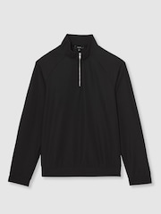 Reiss Black Randall Polo Shirt - Image 2 of 5