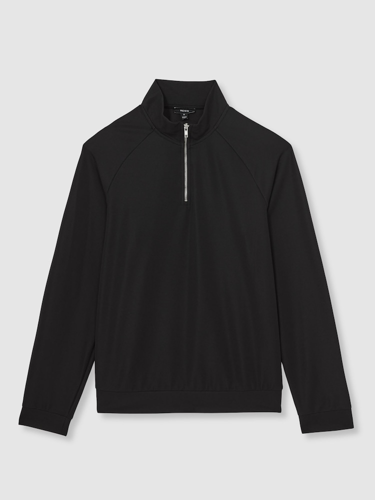 Reiss Black Randall Polo Shirt - Image 2 of 5