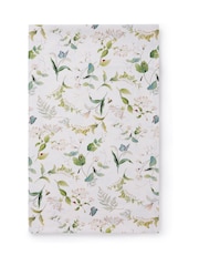 Sophie Allport Off White Wild Floral Print Cotton Tablecloth - Image 3 of 3
