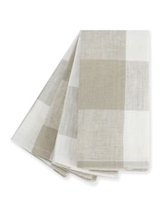 Sophie Allport Set of 4 Linen Gingham Napkins - Slika 2 iz 2