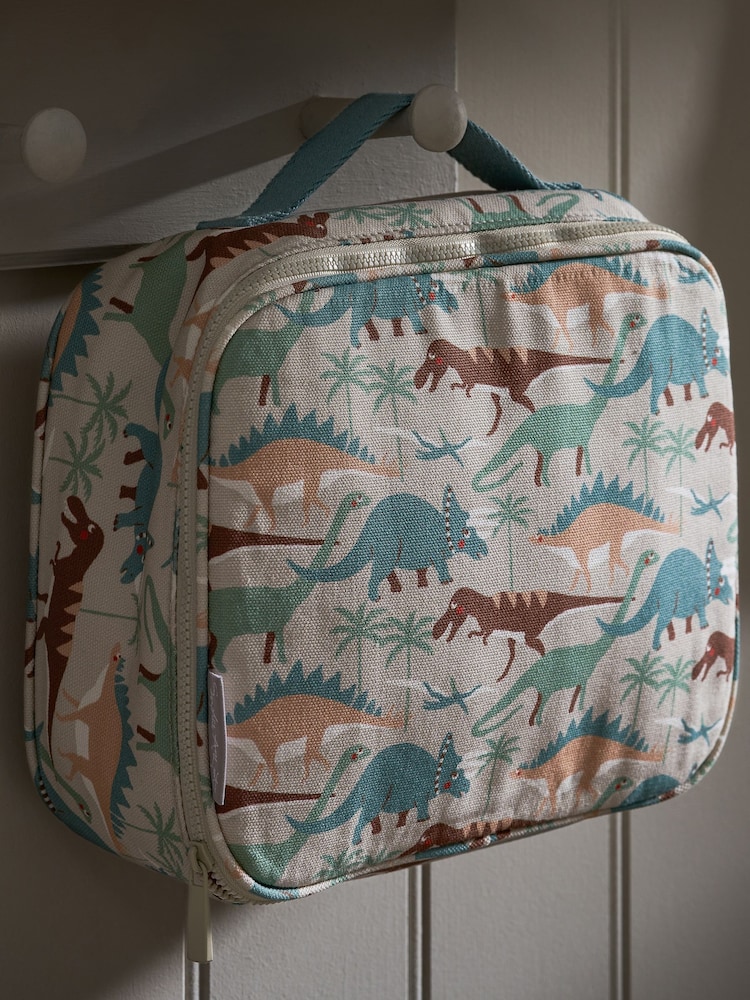 Sophie Allport Natural Dinosaur Camouflage Lunch Bag - Image 2 of 6