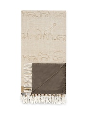 Sophie Allport Natural Animals of the Savannah Picnic Blanket - Image 3 of 4