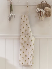 Sophie Allport Natural Linen Sunflower Apron - Image 1 of 2