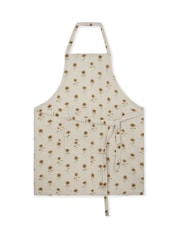 Sophie Allport Natural Linen Sunflower Apron - Image 2 of 2