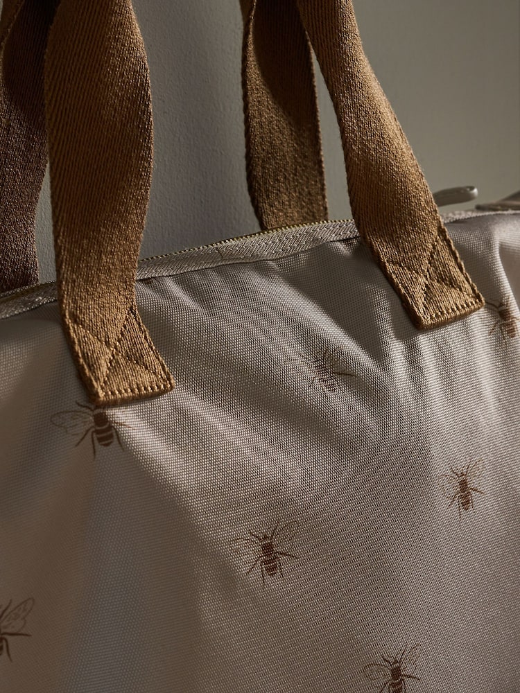 Sophie Allport Stone Beige Mini Oakham Bee Bag - Image 2 of 4