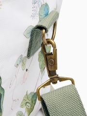 Sophie Allport Off White Wild Floral Print Picnic Bag - Image 5 of 5