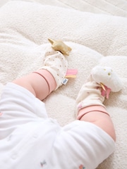 JoJo Maman Bébé Fairy Mouse Wrist and Ankle Rattle Set - Image 5 of 5