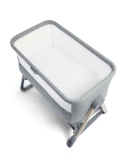 Mamas & Papas Grey Lua Bedside Crib - Image 10 of 10