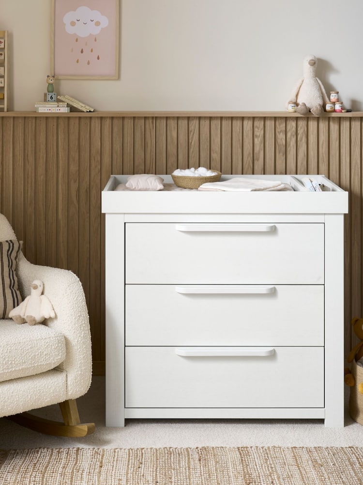Mamas & Papas White Franklin Dress Changer - Image 1 of 4