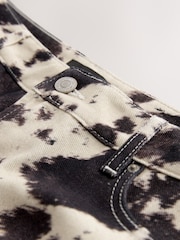 Impressão de vaca - Shorts Denim para meninos - Imagem 7 de 8