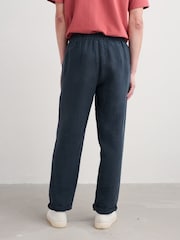 Pantalones de hombre de lino 100% atados a la cintura Crewman de Seasalt Cornwall - Imagen 2 de 5