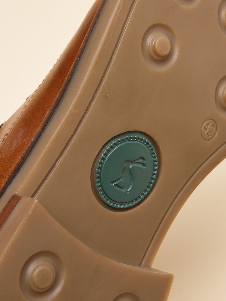 Joules J Brogue Suede BRN Tan Brown Suede Brogue - Image 7 of 7