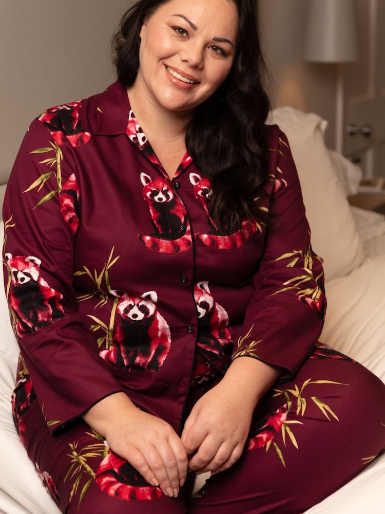 Cyberjammies Red Long Sleeve Pyjamas Set - Image 2 of 6