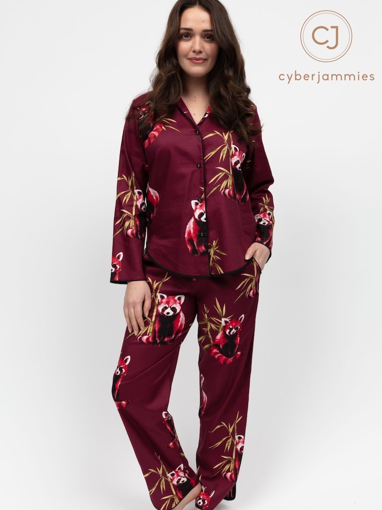 Cyberjammies Red Long Sleeve Pyjamas Set - Image 6 of 6 Cyberjammies Red Long Sleeve Pyjamas Set - Image 6 of 6