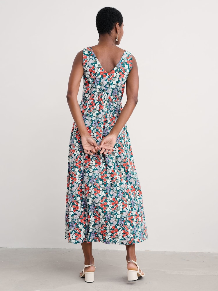 Seasalt Cornwall Blue Polmanter Jersey Dress - Image 2 of 5