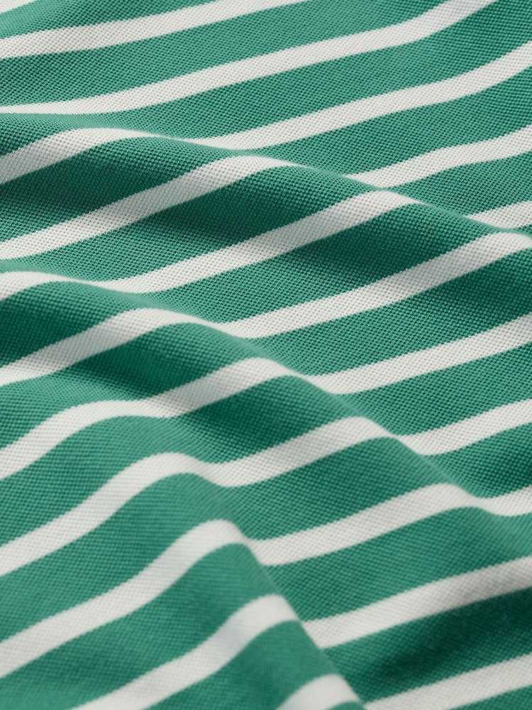 Seasalt Cornwall Mens Balefire Striped Polo Shirt - Image 2 of 5