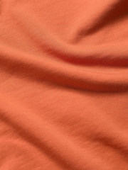 Seasalt Cornwall Orange Mens Bolitho 100% Cotton Sweatshirt - Image 5 of 5
