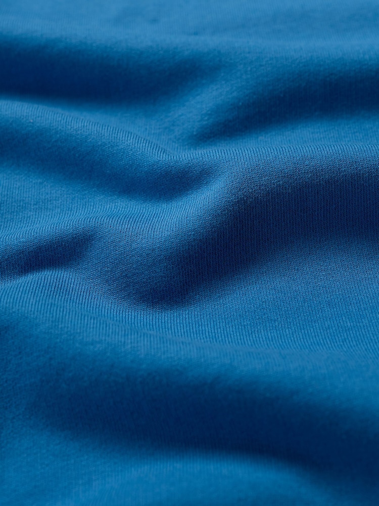 Seasalt Cornwall Blue Mens Bolitho 100% Cotton Sweatshirt - Image 5 of 5