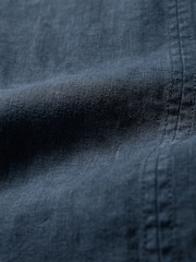 Azul - Camiseta sin mangas de lino Lighthouse Station de Seasalt Cornwall - Imagen 5 de 5