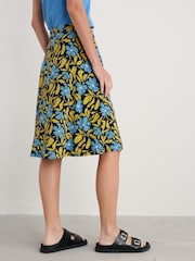 Seasalt Cornwall Navy Blue Ankle Length Skirt - Image 2 of 5
