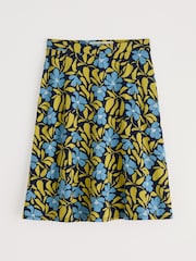 Seasalt Cornwall Navy Blue Ankle Length Skirt - Image 4 of 5