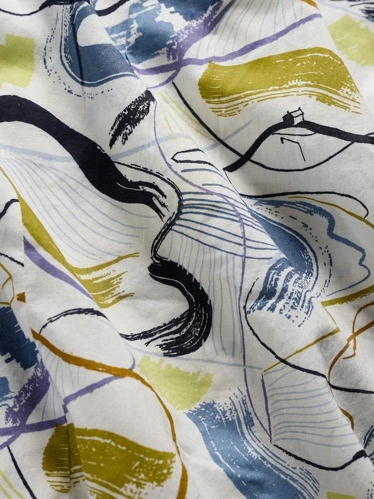Seasalt Cornwall Multi Rushmaker Short Sleeve Cotton Shirt - Image 5 of 5