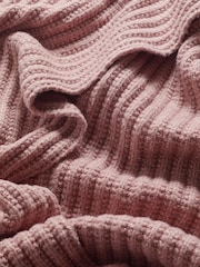 Rosa - Lipsy Shimmer Ribbed Scarf - Imagem 3 de 3