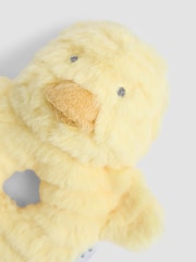 JoJo Maman Bébé Duck Ring Rattle - Image 3 of 3