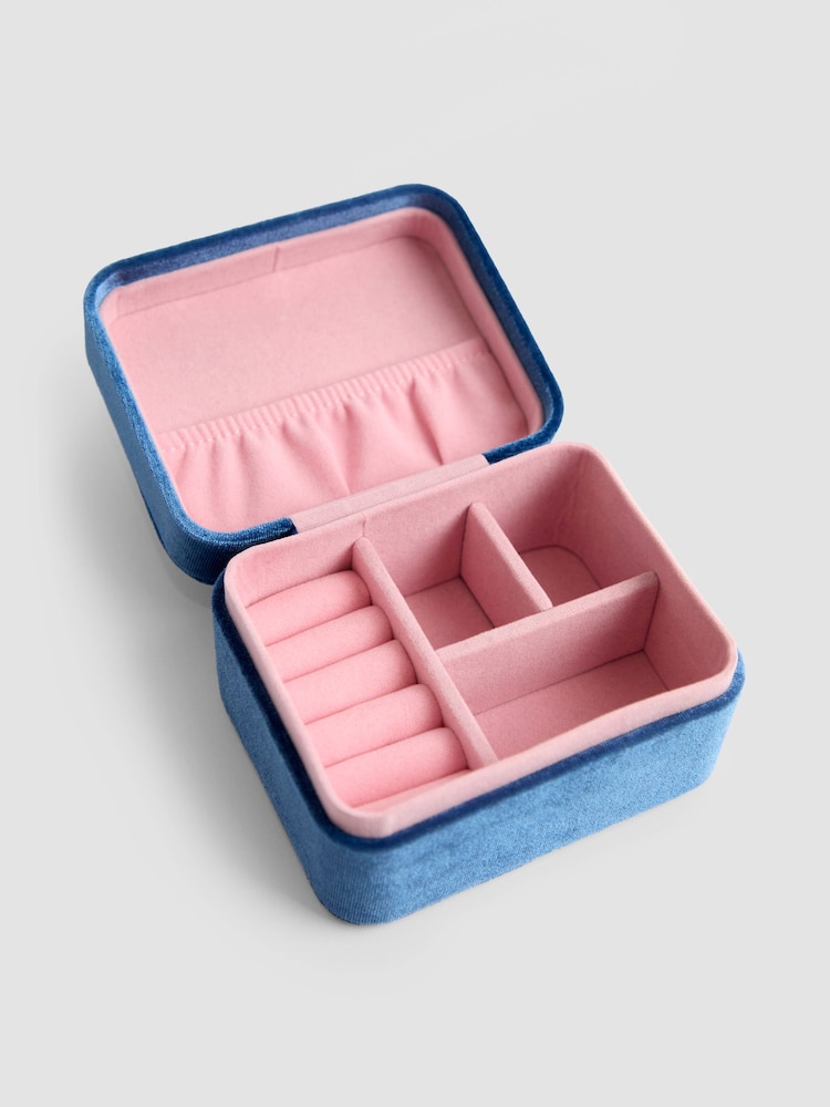 JoJo Maman Bébé Unicorn Fabric Jewellery Box - Image 2 of 5 JoJo Maman Bébé Unicorn Fabric Jewellery Box - Image 2 of 5