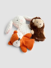 JoJo Maman Bébé Woodland Animal Finger Puppets - Image 3 of 4