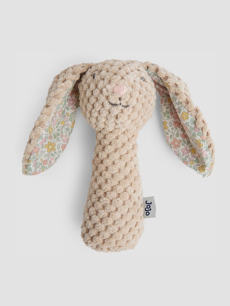 JoJo Maman Bébé Woodland Bunny Stick Rattle - Image 1 of 3