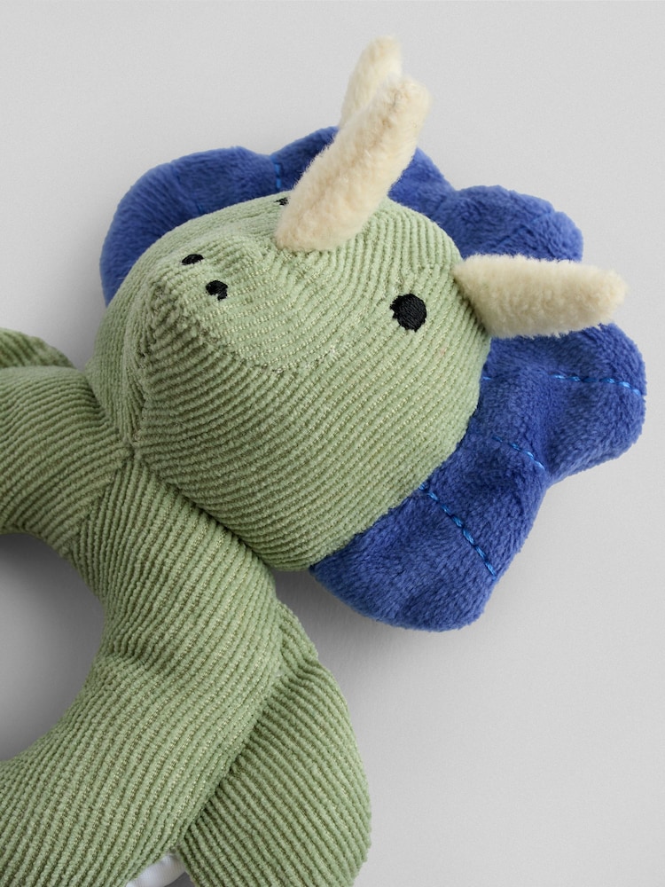 JoJo Maman Bébé Dinosaur Ring Rattle Set of 2 - Image 2 of 4