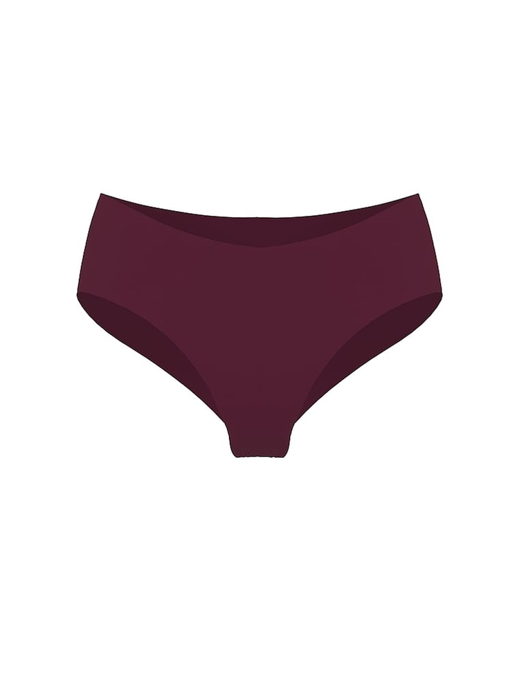 Victoria's Secret PINK Purple Rose Cheeky No Show Rib Knickers - Image 3 of 3