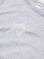 Victoria's Secret PINK Medium Heather Grey Retro T-Shirt - Image 4 of 4