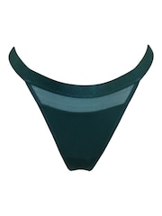 Pour Moi Green India High Leg Thong - Image 3 of 4