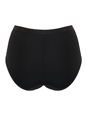 Pour Moi Black Viva Luxe High Waist Light Control Briefs - Image 4 of 4