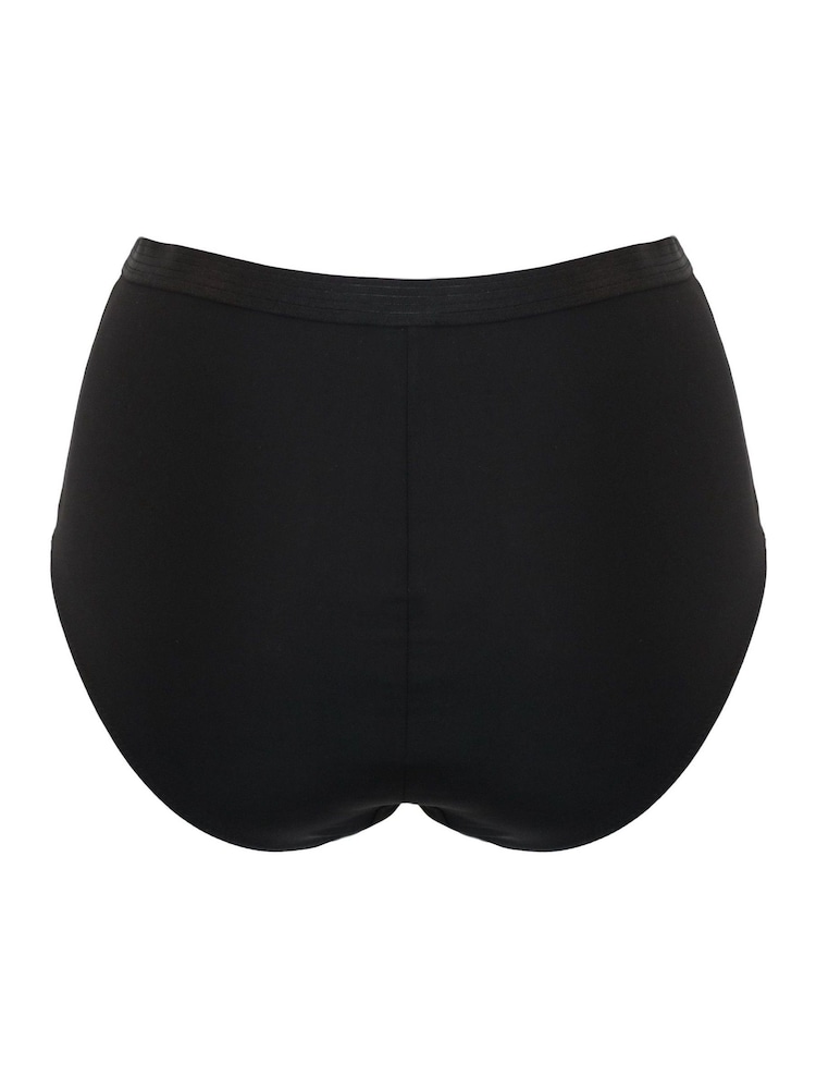 Pour Moi Black Viva Luxe High Waist Light Control Briefs - Image 4 of 4