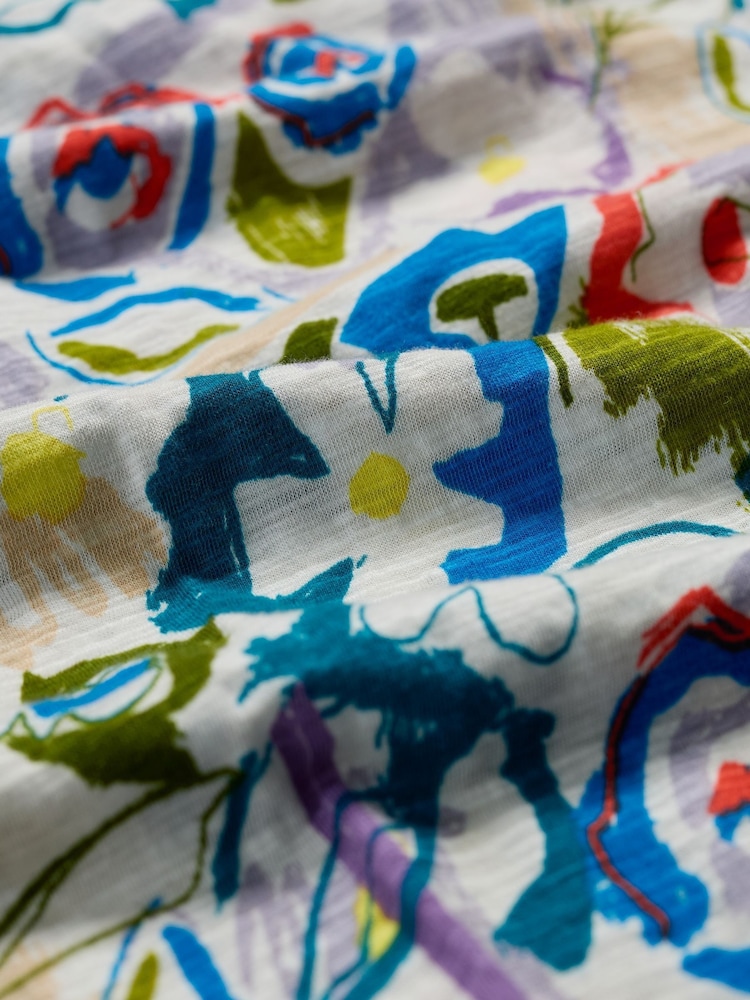 Seasalt Cornwall Blue Tall Petite Enor Fit and Flare 100% Organic Cotton Dress - Image 5 of 5 Seasalt Cornwall Blue Tall Petite Enor Fit and Flare 100% Organic Cotton Dress - Image 5 of 5