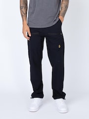 Luke 1977 Lithography Cargo Black Trousers - Image 5 of 7