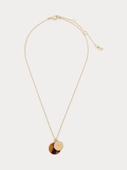 Lauren Ralph Lauren Gold Tone Walton Tort Necklace - Image 3 of 3
