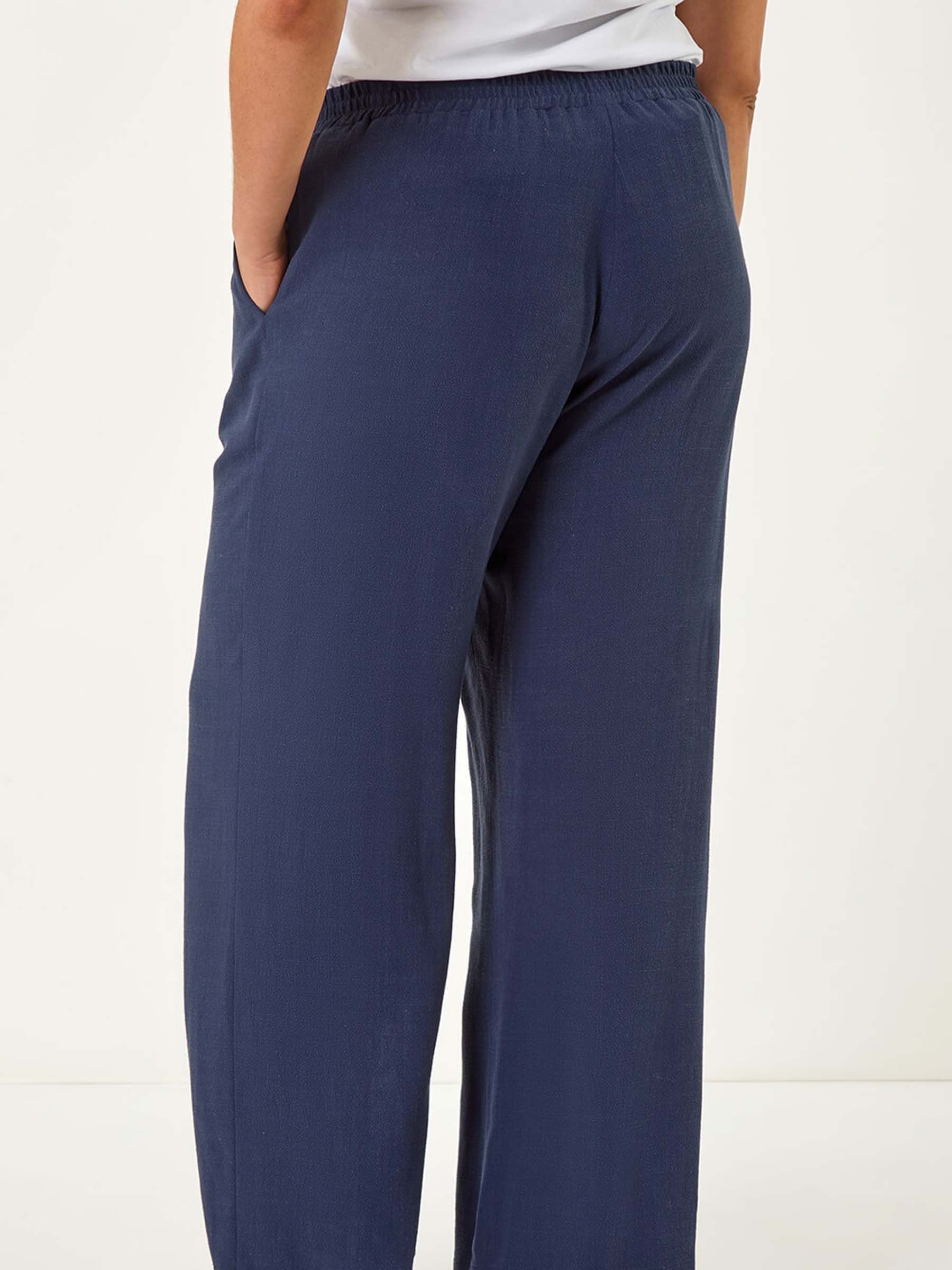 Buy Roman Blue Curve Trousers from the Next UK online shop