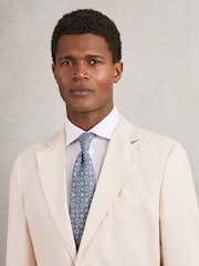 Reiss Soft Blue Cosimo Tie - Image 2 of 4