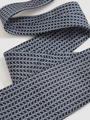 Reiss Navy Bernardo Tie - Image 3 of 5