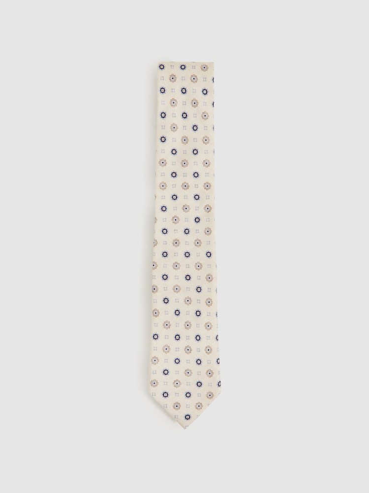 Reiss Ivory Cosimo Tie - Image 1 of 5