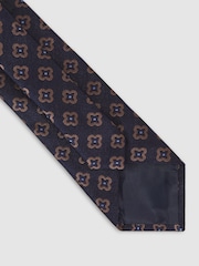 Reiss Navy Omero Tie - Image 4 of 5