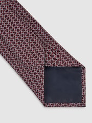 Reiss Bordeaux Bernardo Tie - Image 4 of 5
