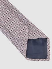 Reiss Soft Pink Bernardo Tie - Image 4 of 5